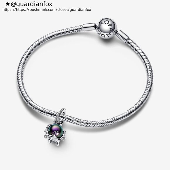 Pandora Disney The Little Mermaid Ursula Dangle Charm - Picture 3 of 5